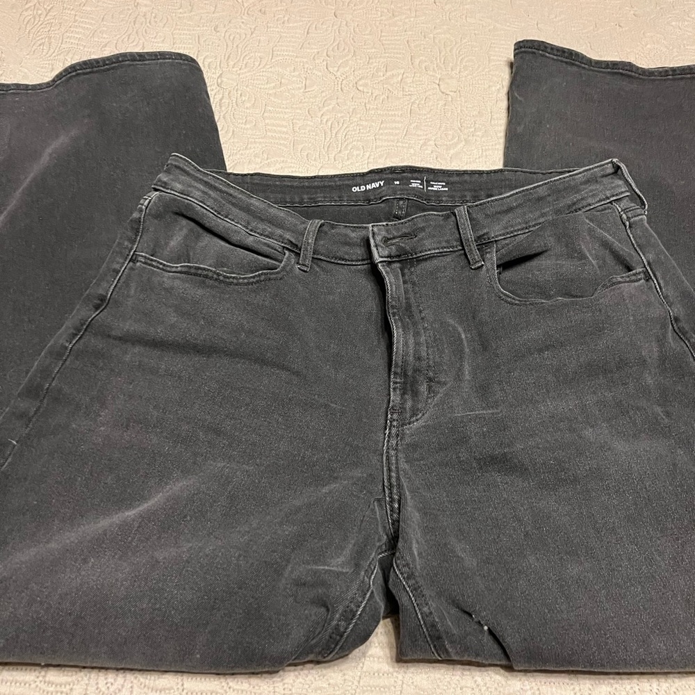 Wide leg jeans